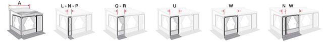 Förtält Fiamma Privacy Room Medium 300 cm för ra