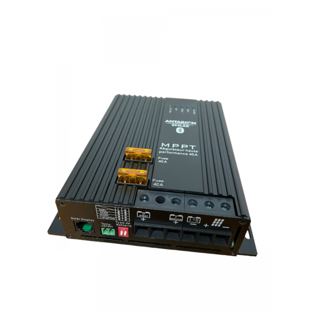 Solcellskontroll ANTARION 480w - MPPT Bluetooth 40