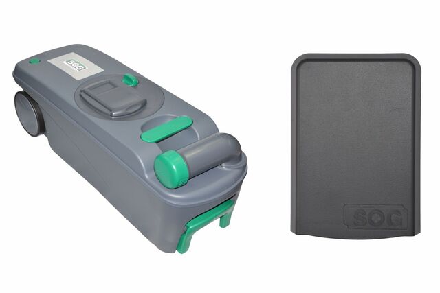 Toalettventilation SOG Typ D - Thetford C400 Färg svart